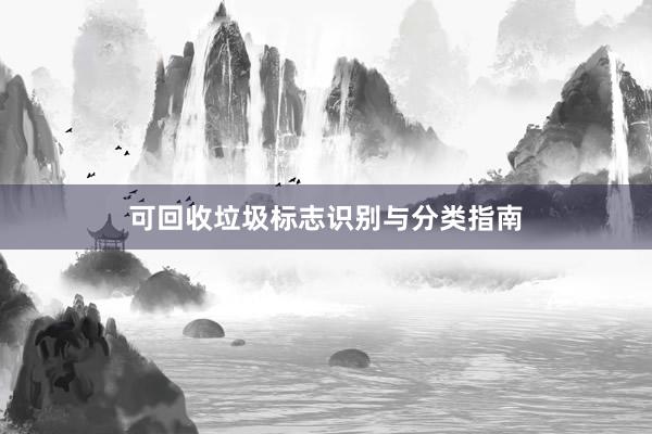 可回收垃圾标志识别与分类指南